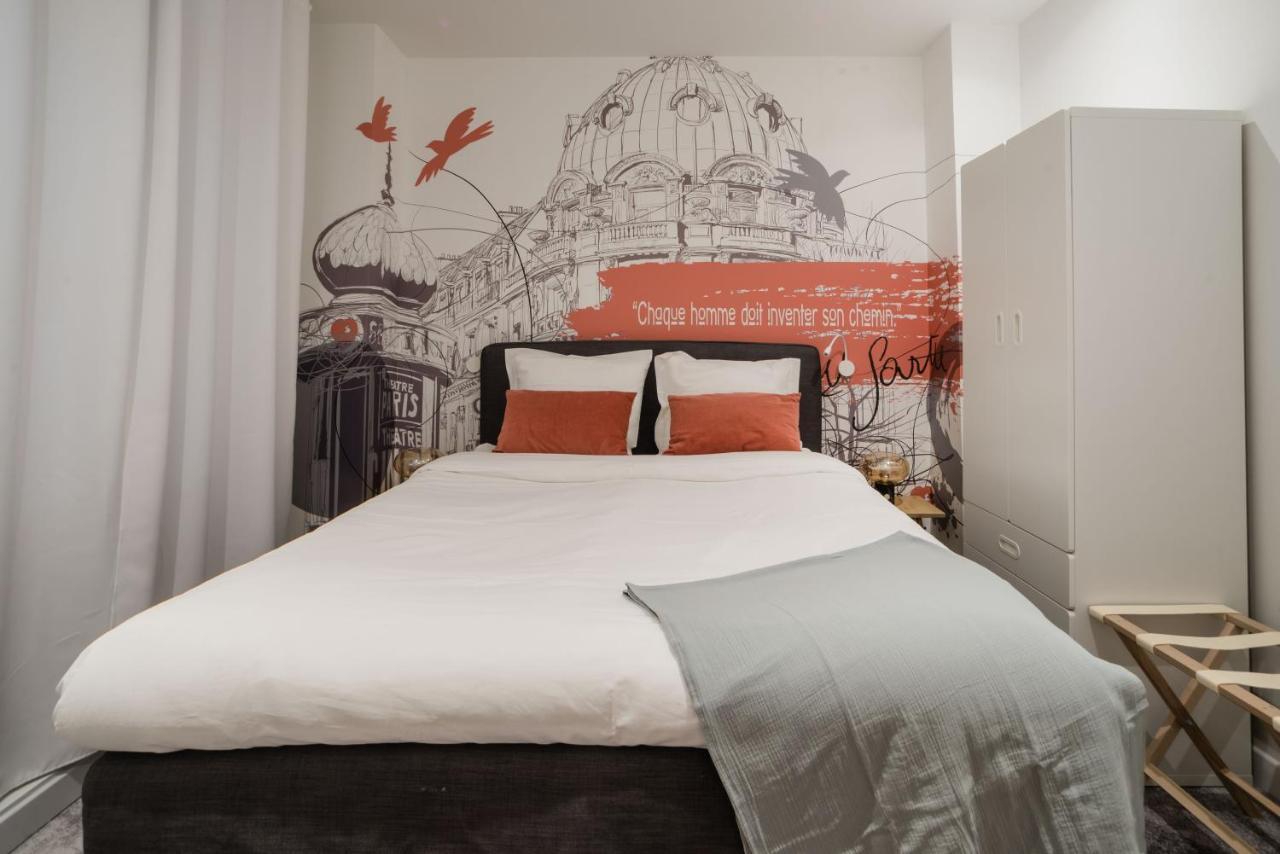 SUITE SARTRE : au cœur de la Rive Gauche, neuf, design, 2/4 personnes Paris Extérieur photo