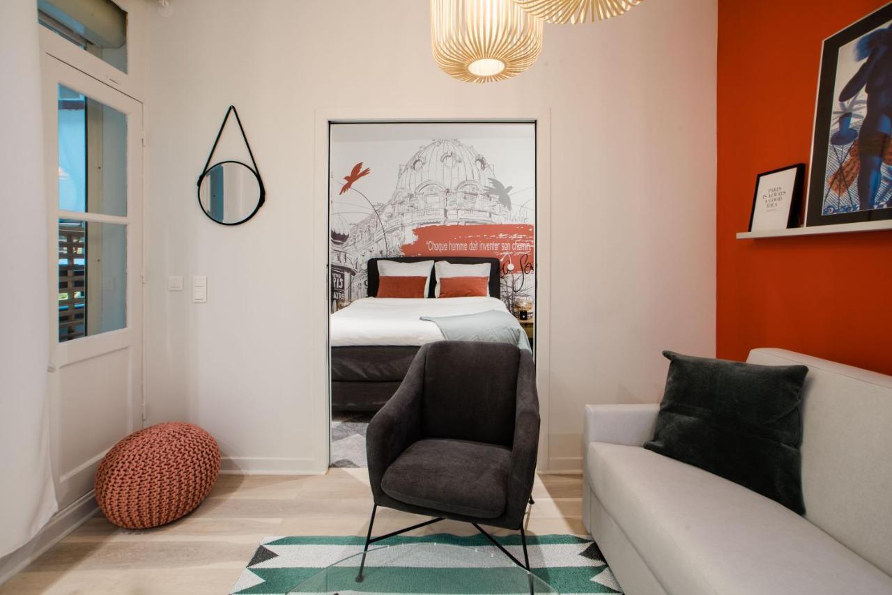 SUITE SARTRE : au cœur de la Rive Gauche, neuf, design, 2/4 personnes Paris Extérieur photo
